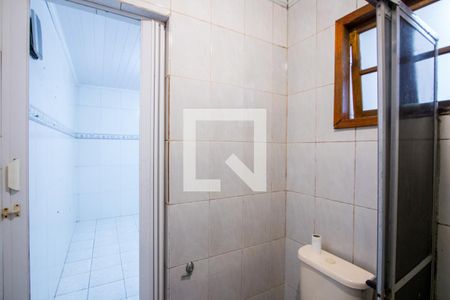 Banheiro de casa para alugar com 1 quarto, 38m² em Jardim Guarará, Santo André