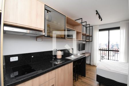 Studio de kitnet/studio para alugar com 1 quarto, 19m² em Centro, Curitiba