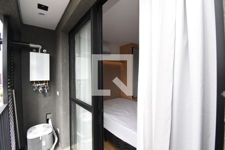 Sacada do Studio de kitnet/studio para alugar com 1 quarto, 19m² em Centro, Curitiba