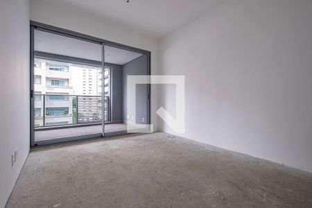 Sala/Cozinha de apartamento à venda com 1 quarto, 40m² em Jardim Paulista, São Paulo