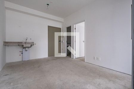 Sala/Cozinha de apartamento à venda com 1 quarto, 40m² em Jardim Paulista, São Paulo