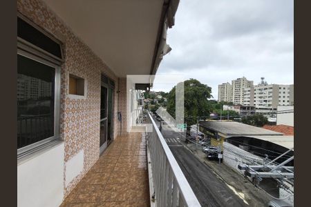 Varanda Sala de apartamento à venda com 3 quartos, 206m² em Taquara, Rio de Janeiro