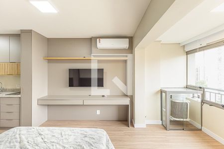 Studio de kitnet/studio para alugar com 1 quarto, 26m² em Indianópolis, São Paulo