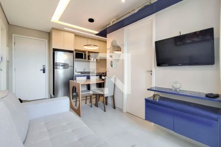 Sala de apartamento para alugar com 1 quarto, 39m² em Santo Amaro, São Paulo