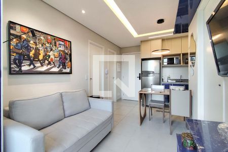 Sala de apartamento para alugar com 1 quarto, 39m² em Santo Amaro, São Paulo