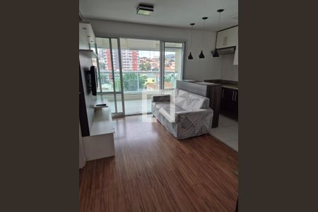Sala de apartamento para alugar com 1 quarto, 43m² em Campo Belo, São Paulo