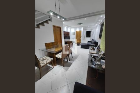 Sala de casa à venda com 3 quartos, 180m² em Vila Santo Alberto, Santo André