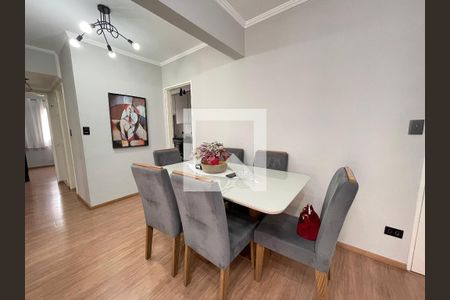 Sala de apartamento à venda com 3 quartos, 74m² em Vila Indiana, São Paulo