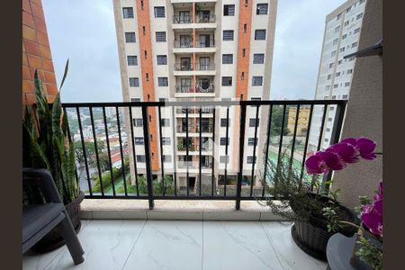 Varanda de apartamento à venda com 3 quartos, 74m² em Vila Indiana, São Paulo