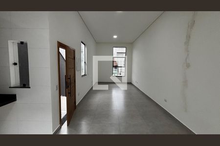 Sala - Cozinha de casa à venda com 2 quartos, 74m² em Vila Curuçá, Santo André