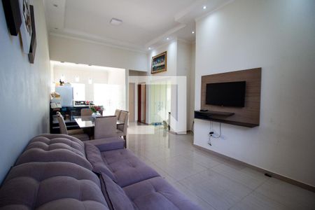 Sala de casa de condomínio para alugar com 2 quartos, 98m² em Loteamento Dinora Rosa, Sorocaba