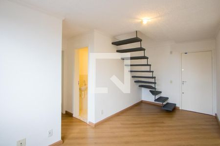 Sala 1 de apartamento à venda com 2 quartos, 105m² em Parque Sao Vicente, Santo André