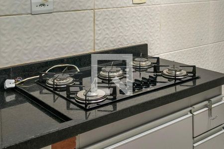 Cozinha/churrasqueira  de casa para alugar com 2 quartos, 136m² em Vila Caiçara, Praia Grande