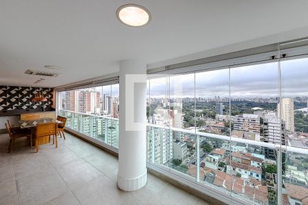 Varanda da Sala de apartamento para alugar com 3 quartos, 167m² em Vila Mariana, São Paulo