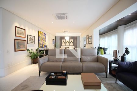 Sala de apartamento à venda com 4 quartos, 380m² em Jardim Morumbi, São Paulo