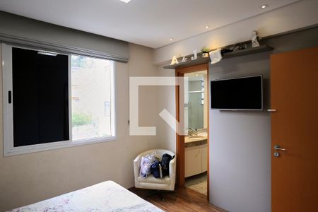Suíte de apartamento à venda com 3 quartos, 88m² em Serra, Belo Horizonte
