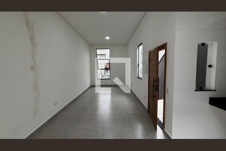 Sala - Cozinha de casa à venda com 2 quartos, 74m² em Vila Curuçá, Santo André