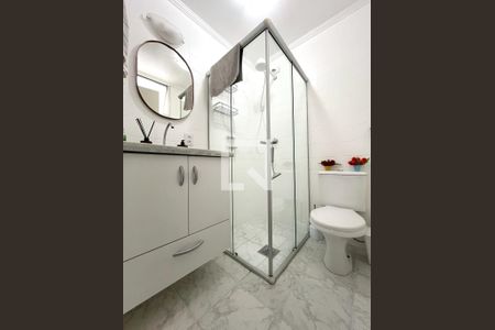 Banheiro de apartamento para alugar com 2 quartos, 55m² em Jardim Miranda, Campinas