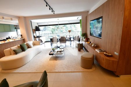 Sala de apartamento à venda com 3 quartos, 139m² em Cambuí, Campinas