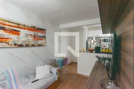 Sala de apartamento para alugar com 2 quartos, 50m² em Loteamento Parque São Martinho, Campinas