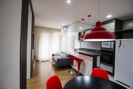 Sala de apartamento para alugar com 1 quarto, 44m² em Jardim America, Sorocaba