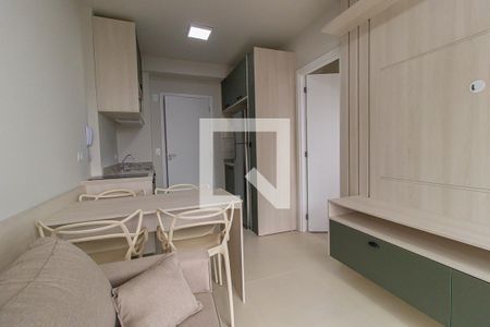 Sala/Cozinha de apartamento para alugar com 1 quarto, 36m² em Água Verde, Curitiba