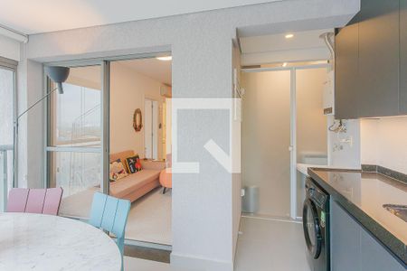 Varanda de apartamento para alugar com 1 quarto, 49m² em Pinheiros, São Paulo