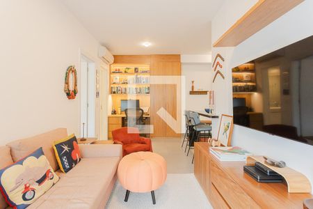 Sala de apartamento para alugar com 1 quarto, 49m² em Pinheiros, São Paulo