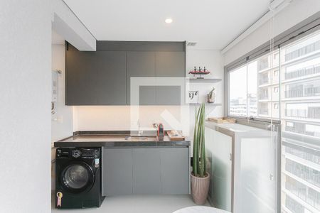 Varanda de apartamento para alugar com 1 quarto, 49m² em Pinheiros, São Paulo