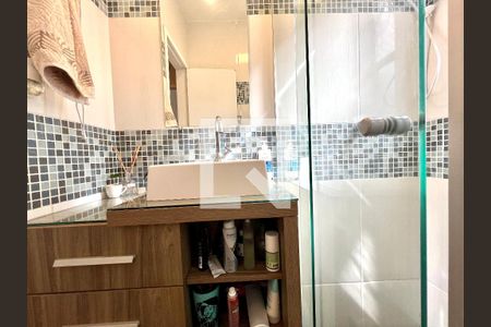 Banheiro Social de casa de condomínio para alugar com 2 quartos, 78m² em Castelo, Belo Horizonte