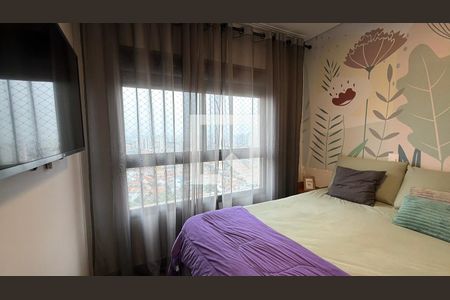 Suite 1 de apartamento à venda com 2 quartos, 83m² em Alto da Mooca, São Paulo