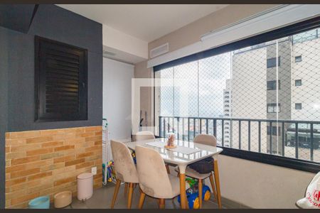 Varanda de apartamento à venda com 2 quartos, 50m² em Brás, São Paulo
