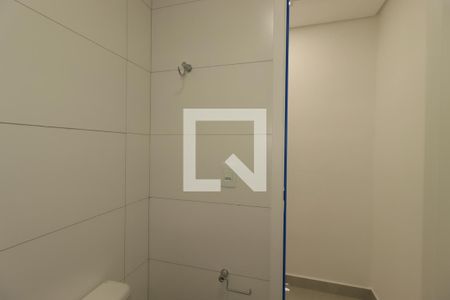 Banheiro de kitnet/studio para alugar com 1 quarto, 22m² em Vila América, Santo André