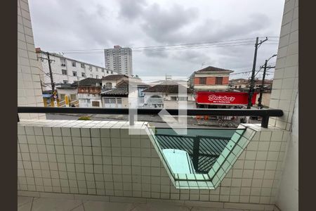 Varanda da Sala de apartamento para alugar com 2 quartos, 69m² em Catiapoã, São Vicente