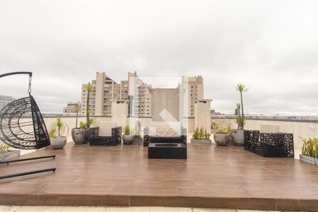 Terraço de apartamento à venda com 1 quarto, 55m² em Guaíra, Curitiba