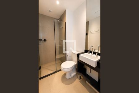 Banheiro de kitnet/studio à venda com 1 quarto, 37m² em Consolação, São Paulo