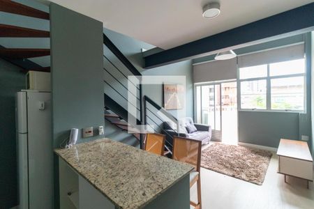 Salas de kitnet/studio para alugar com 1 quarto, 70m² em Cambuí, Campinas