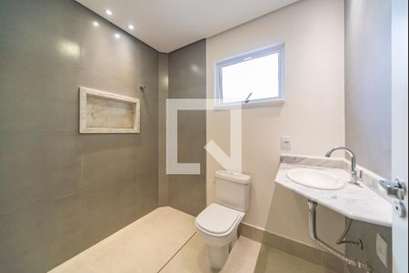 Banheiro Social de casa à venda com 3 quartos, 299m² em Campestre, Santo André
