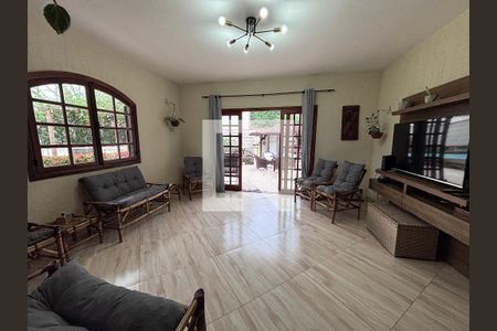 Sala 2 de casa de condomínio à venda com 6 quartos, 600m² em Vargem Pequena, Rio de Janeiro
