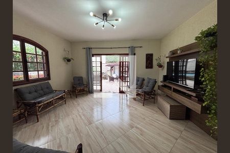 Sala 2 de casa de condomínio à venda com 6 quartos, 600m² em Vargem Pequena, Rio de Janeiro