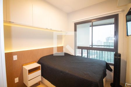 Suíte  de apartamento para alugar com 1 quarto, 34m² em Santo Amaro, São Paulo