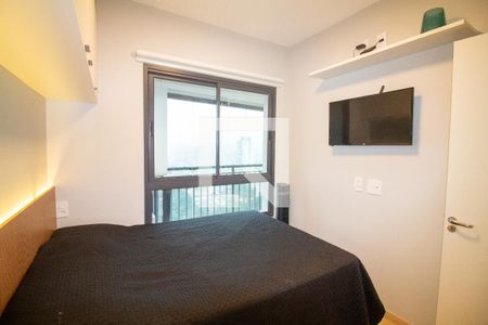 Suíte  de apartamento para alugar com 1 quarto, 34m² em Santo Amaro, São Paulo