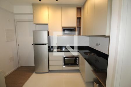 Cozinha de apartamento para alugar com 1 quarto, 34m² em Jardim Esplanada, São José dos Campos