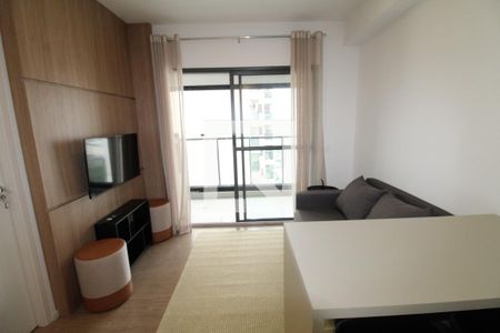 Sala  de apartamento para alugar com 1 quarto, 34m² em Jardim Esplanada, São José dos Campos