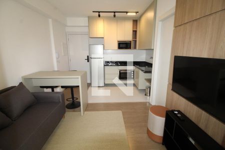 Sala  de apartamento para alugar com 1 quarto, 34m² em Jardim Esplanada, São José dos Campos