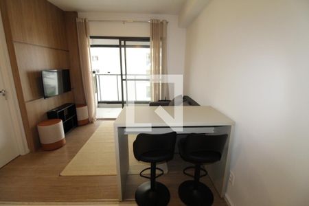 Sala  de apartamento para alugar com 1 quarto, 34m² em Jardim Esplanada, São José dos Campos