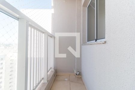 Sacada da Sala de apartamento para alugar com 2 quartos, 49m² em Vila Oliveira, Mogi das Cruzes