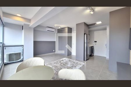 Sala/Quarto/Cozinha/Área de serviço de apartamento para alugar com 1 quarto, 32m² em Pompeia, São Paulo