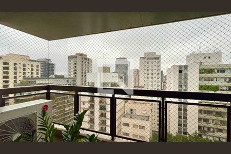 Varanda de apartamento para alugar com 4 quartos, 265m² em Pinheiros, São Paulo