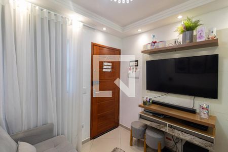 Sala/Cozinha/Área de Serviço  de apartamento à venda com 2 quartos, 50m² em Vila Ré, São Paulo